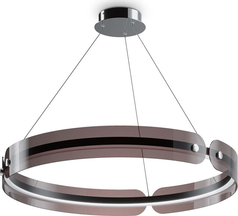 Lampadario-A-Sospensione-Moderno-Interstellar-Metallo-Grigio-Luce-Led-41W