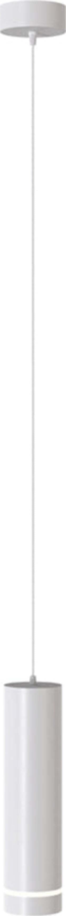 Lampadario-A-Sospensione-Moderno-Orlo-Alluminio-Bianco-Luce-Led-Integrato-12W