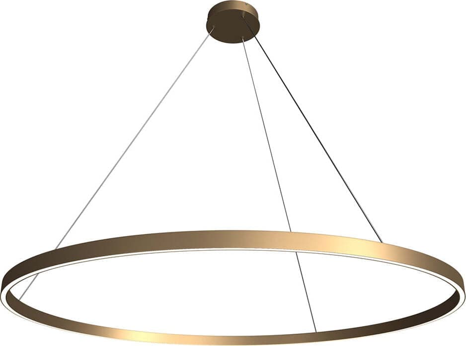 Lampadario-A-Sospensione-Moderno-Rim-Alluminio-Ottone-1-Luce-Led-81W