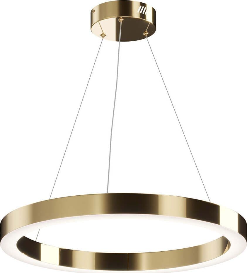 Lampadario-A-Sospensione-Moderno-Saturno-Acciaio-Ottone-1-Luce-Led-45W