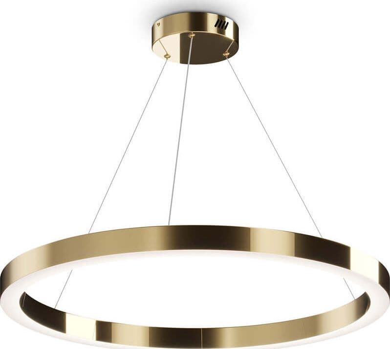 Lampadario-A-Sospensione-Moderno-Saturno-Acciaio-Ottone-1-Luce-Led-60W
