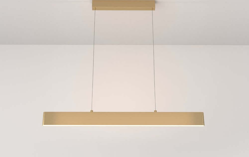 Lampadario-A-Sospensione-Moderno-Step-Metallo-Oro-Luce-Led-Integrato-23W-Calda