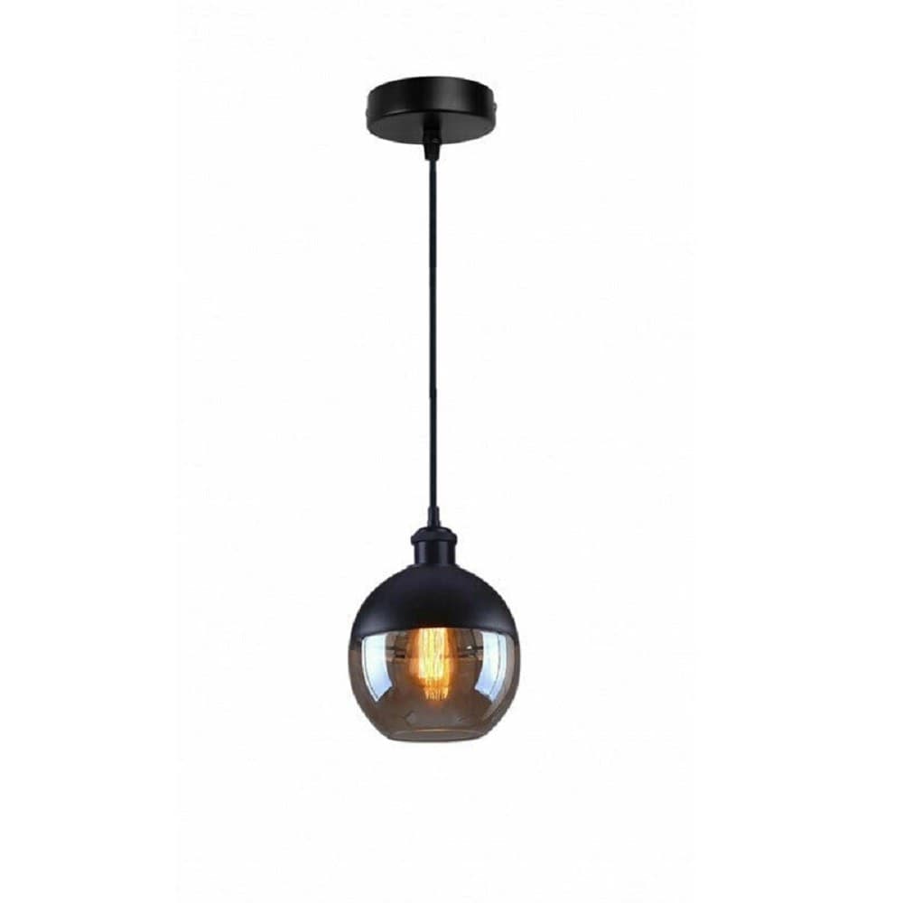 Lampadario-A-Sospensione-Vintage-Da-Soffitto-Attacco-E27-Effetto-Ambrato-Lp-12n