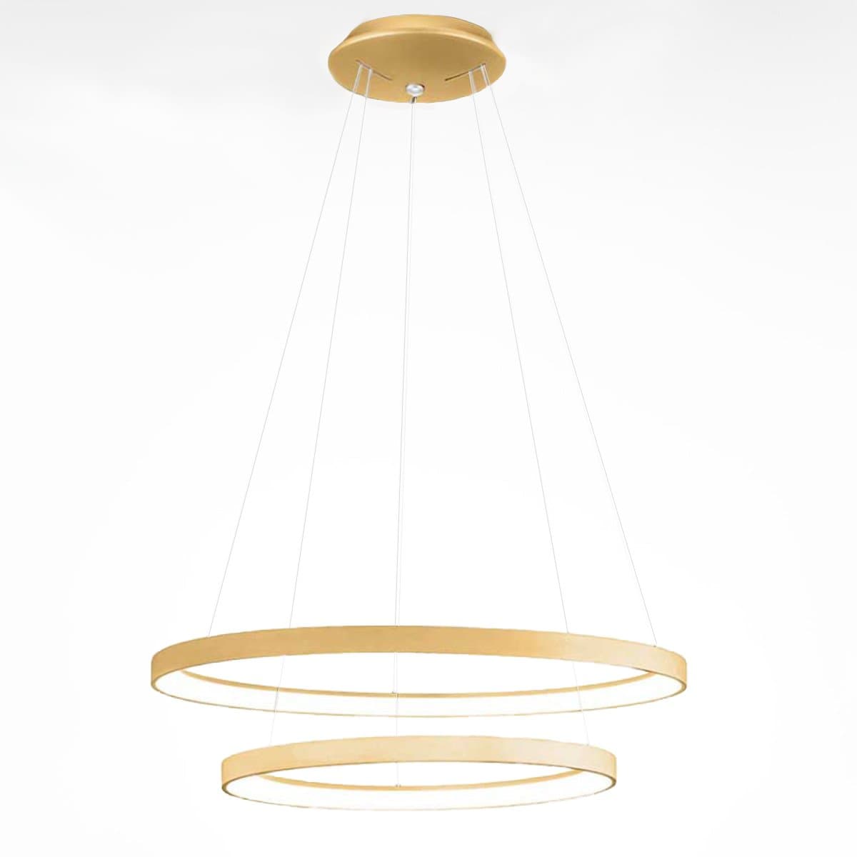 Lampadario-anelli-Gea-Luce-KRIZIA-S2-O-88W-LED-alluminio-sospensione