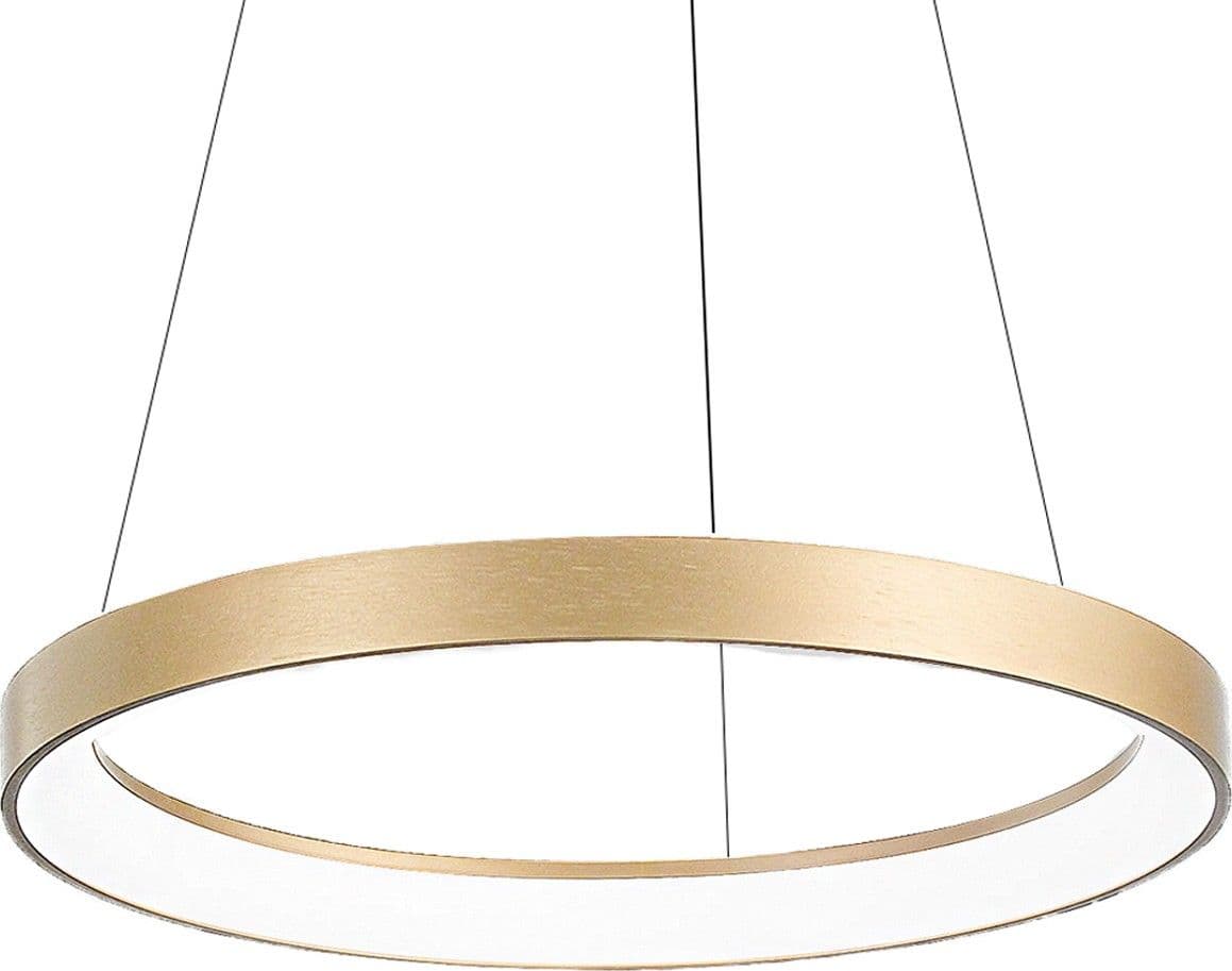 Lampadario-anello-Gea-Luce-KRIZIA-SG-O-60W-LED-4600LM-3000°K-alluminio-oro-classico-interno