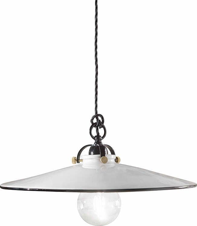 Lampadario-Classico-Asti-Ottone-E-Ceramica-Nero-1-Luce-E27
