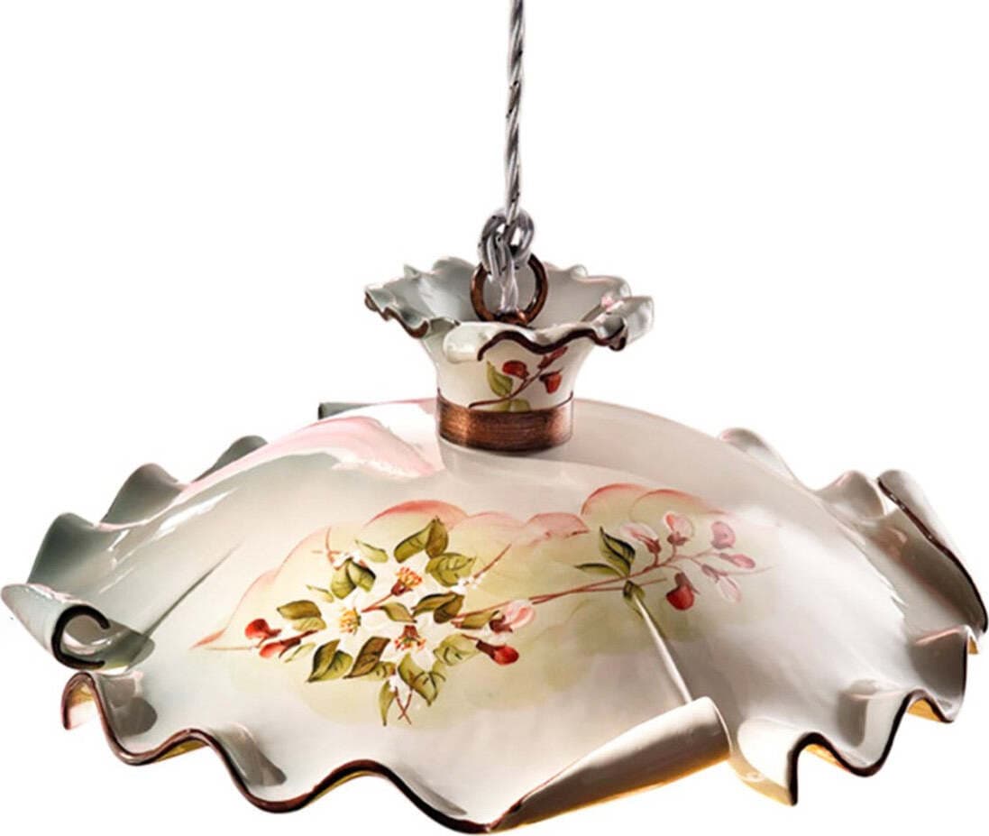 Lampadario-classico-Ferroluce-MILANO-C1103-SO-E27-LED-ceramica-metallo-sospensione