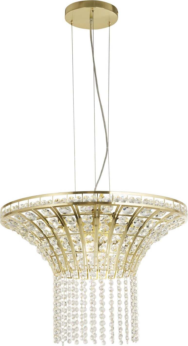 Lampadario-Classico-Gemma-Acciaio-Ottone-Cristallo-8-Luci-G9