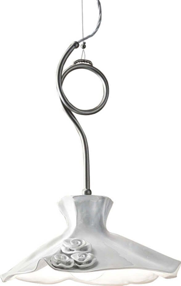 Lampadario-Classico-Lecco-Metallo-E-Ceramica-Argento-Decorato-1-Luce-E27
