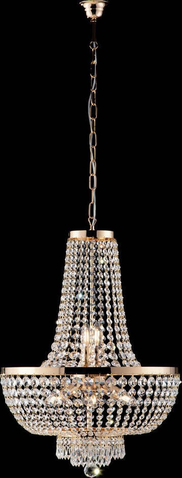 Lampadario-Classico-Mozart-Oro-8-Luci-E14