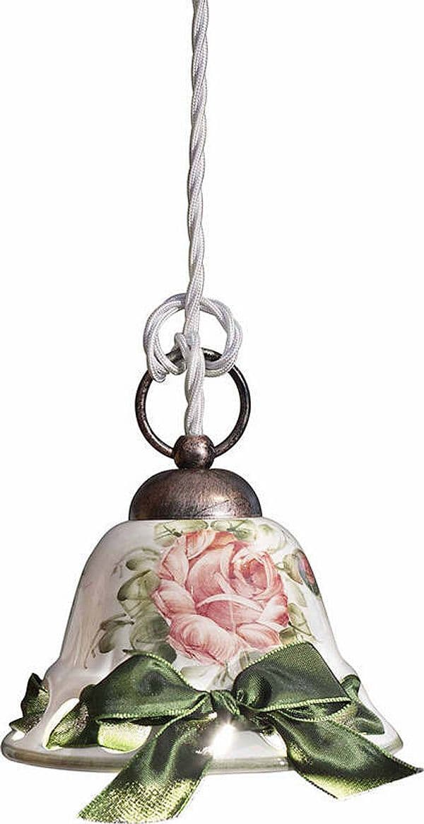 Lampadario-Classico-Napoli-Metallo-E-Ceramica-Nero-Sfumato-Rame-1-Luce-E14