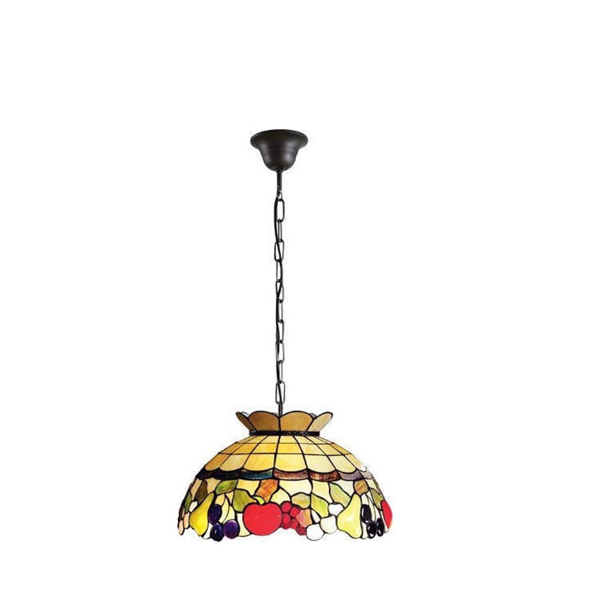 Lampadario-classico-Perenz-FRUIT-T923-S-LED-E27-sospensione-vetro-tiffany-artigianale