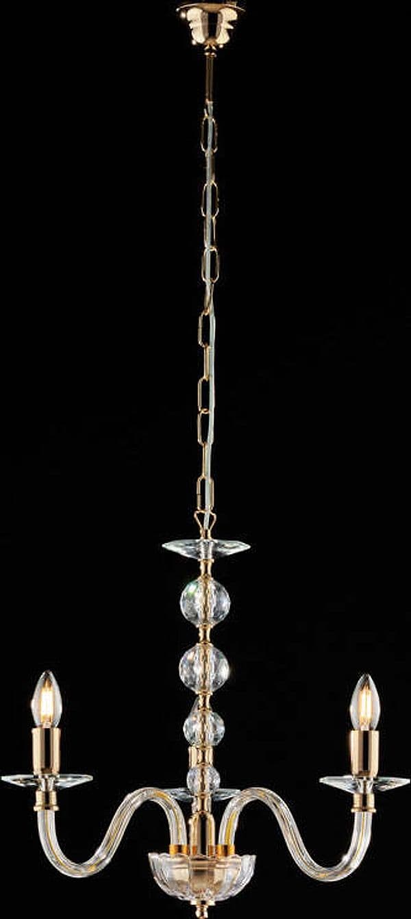 Lampadario-Classico-Ruben-Cristallo-Oro-3-Luci-E14