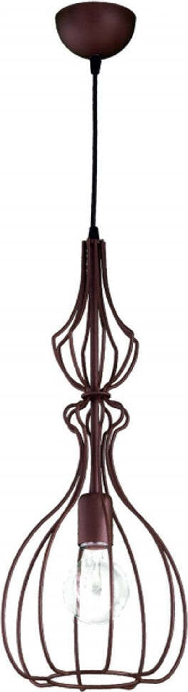 Lampadario-classico-rustico-Padana-Lampadari-FILO-1069-S-E27-LED-metallo-sospensione