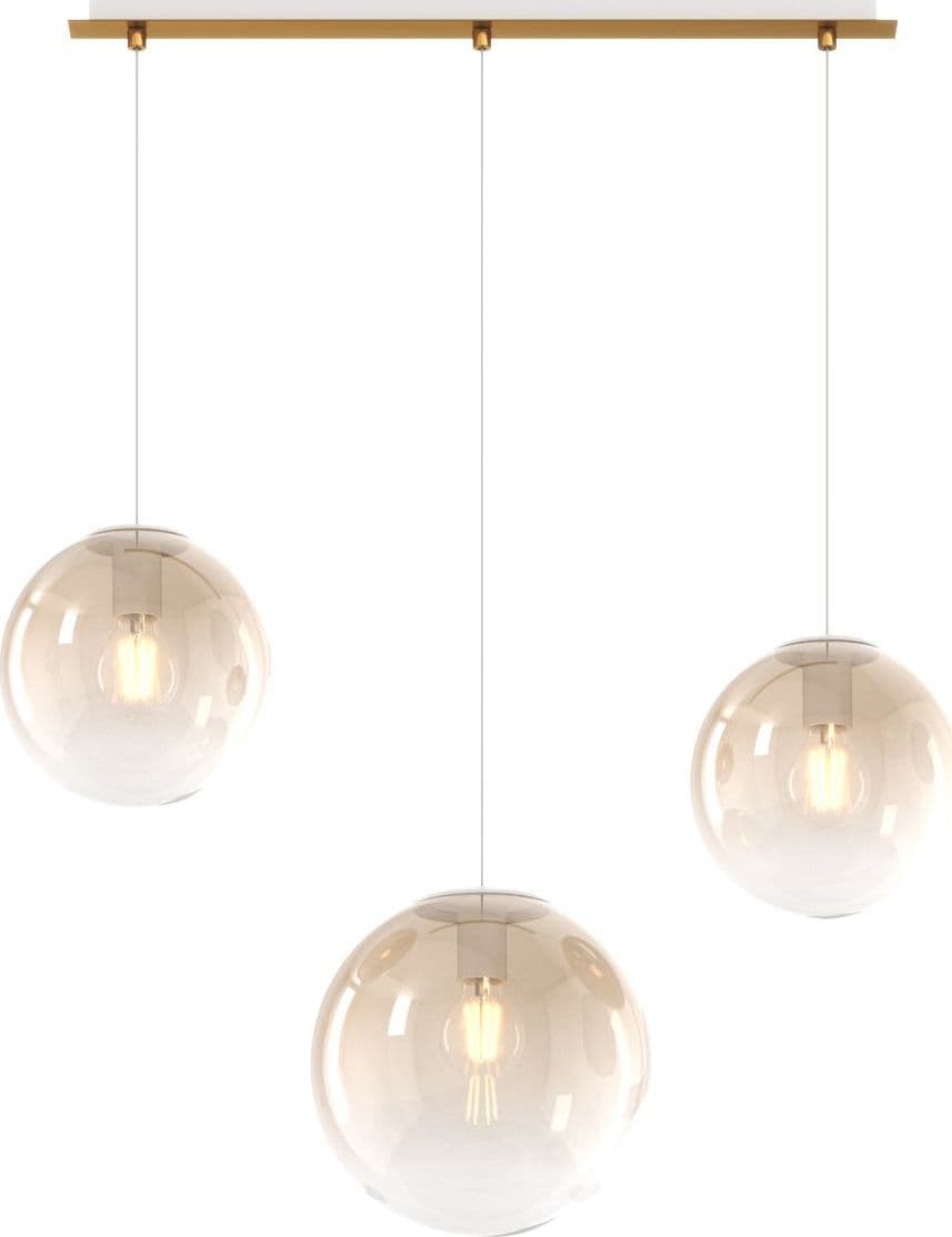 Lampadario-classico-Top-Light-BIG-ECLIPSE-1194-OS-S3-RPM-AM-E27-LED-vetro-lampada-soffitto-sfera-globo