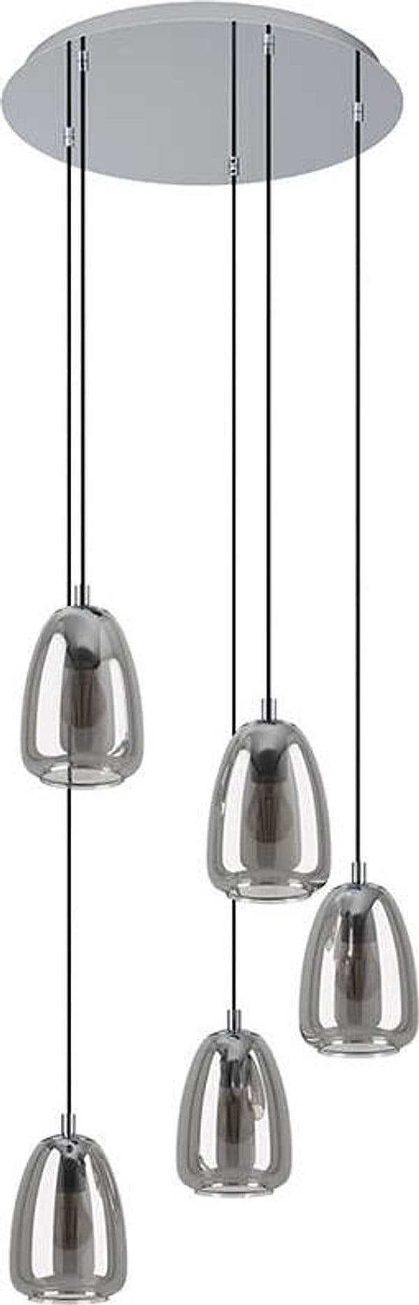 Lampadario-Contemporaneo-Alobrase-5-Luci-Metallo-Cromo