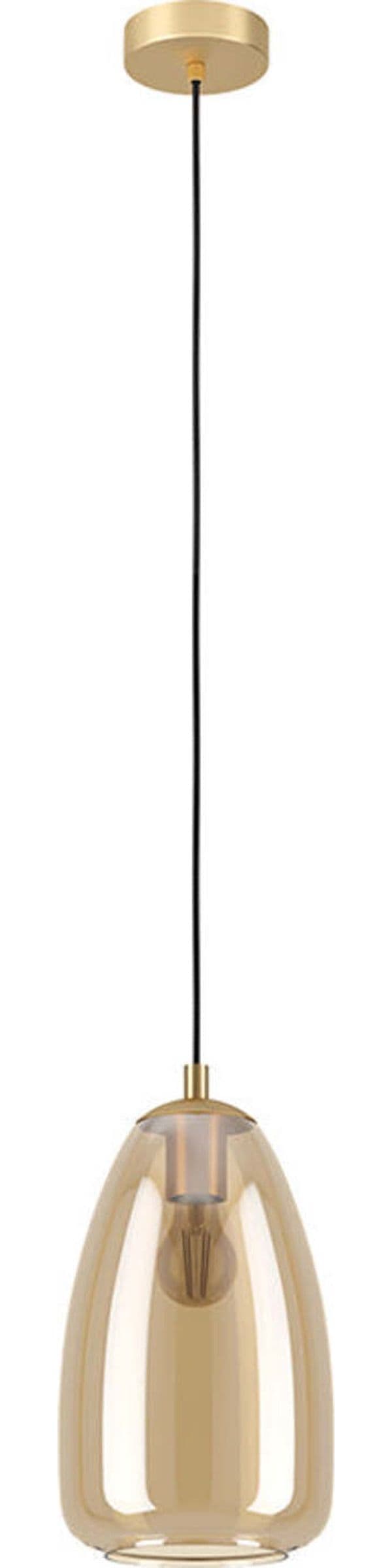 Lampadario-Contemporaneo-Alobrase-Piccola-1-Luce-Metallo-Ottone-Spazzolato