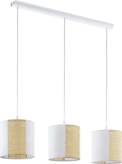 Lampadario-Contemporaneo-Arnhem-3-Luci-Acciaio-Bianco