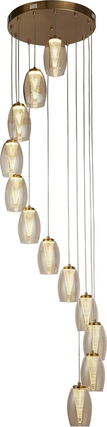 Lampadario-Contemporaneo-Ciclon-Acciaio-Bronzo-Vetro-Led-5,33W-3000K