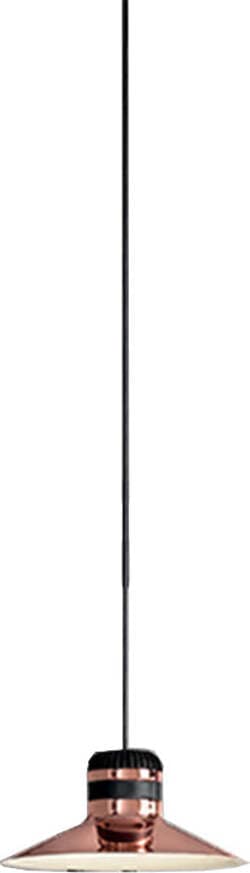 Lampadario-Contemporaneo-Cordea-D-36Cm-Metallo-Oro-Rosa-Led-10W