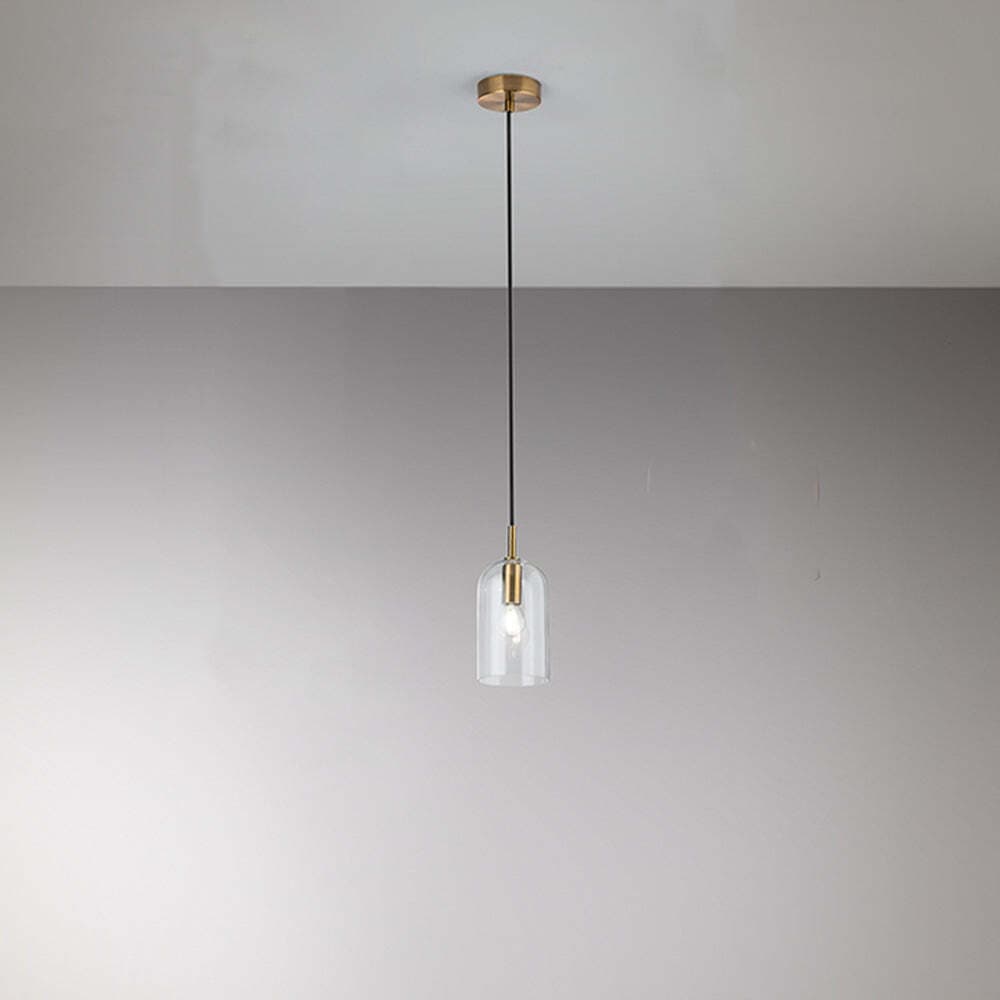 Lampadario-Contemporaneo-Coro-1-Luce-E14-Trasparente