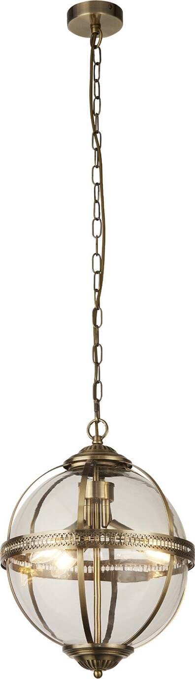 Lampadario-Contemporaneo-Corona-Acciaio-Ottone-Vetro-3-Luci-E14