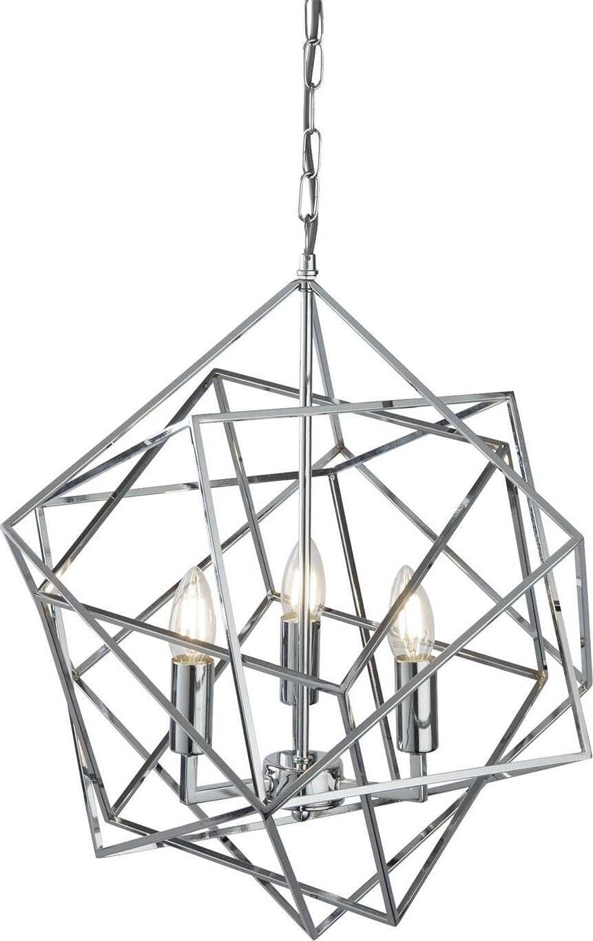 Lampadario-Contemporaneo-Cubo-Acciaio-Cromo-3-Luci-E14