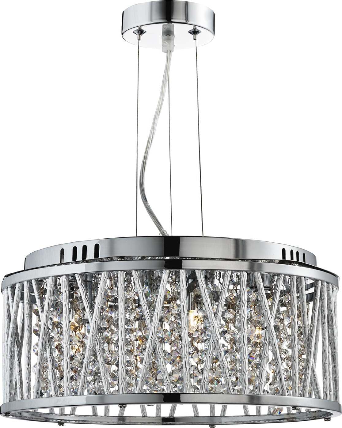 Lampadario-Contemporaneo-Elisa-Acciaio-Cromo-Vetro-4-Luci-G9