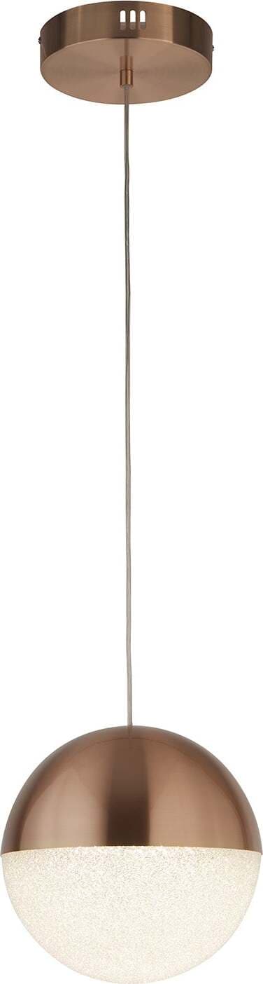 Lampadario-Contemporaneo-Marmi-Acciaio-Nero-Rame-Led-22W-4000K