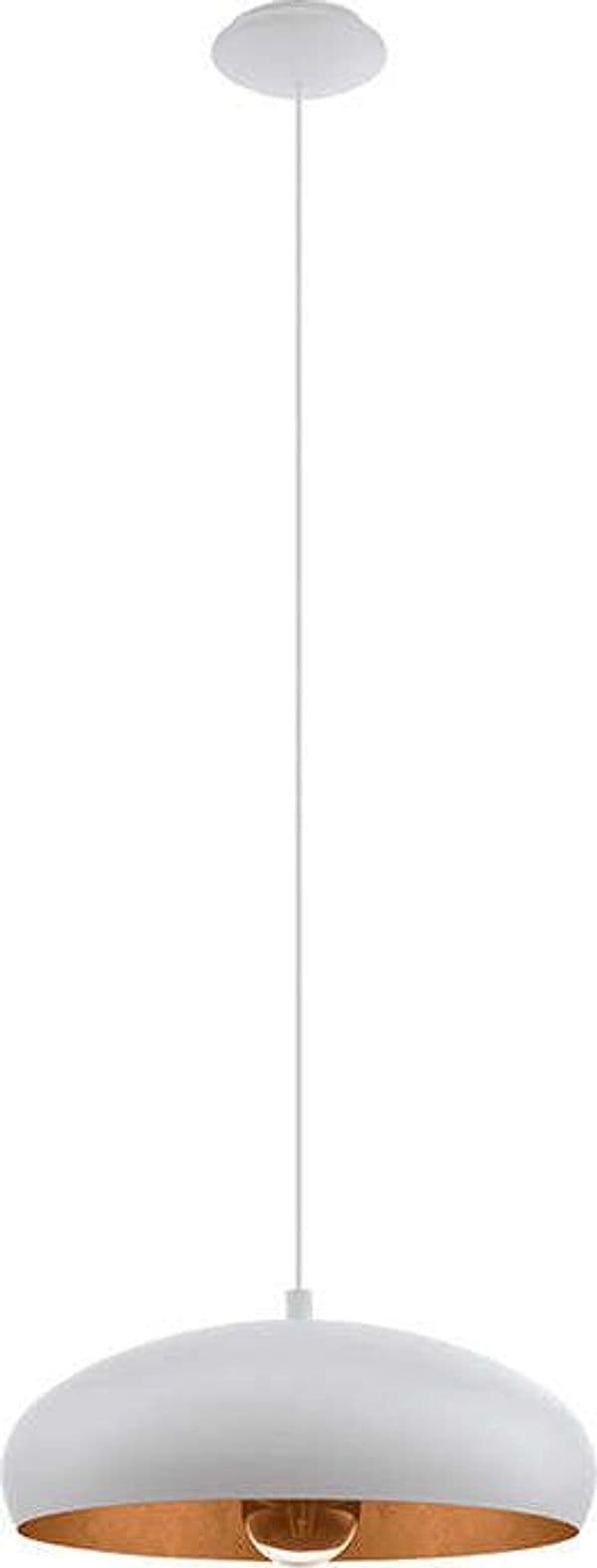 Lampadario-Contemporaneo-Mogano-1-Luce-Acciaio-Bianco-E-Rame