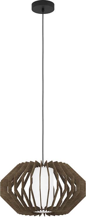 Lampadario-Contemporaneo-Rusticaria-1-Luce-Acciaio-Nero