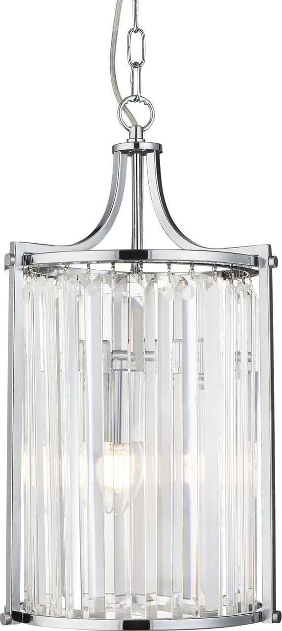 Lampadario-Contemporaneo-Victoria-Acciaio-Cromo-Vetro-2-Luci-E14