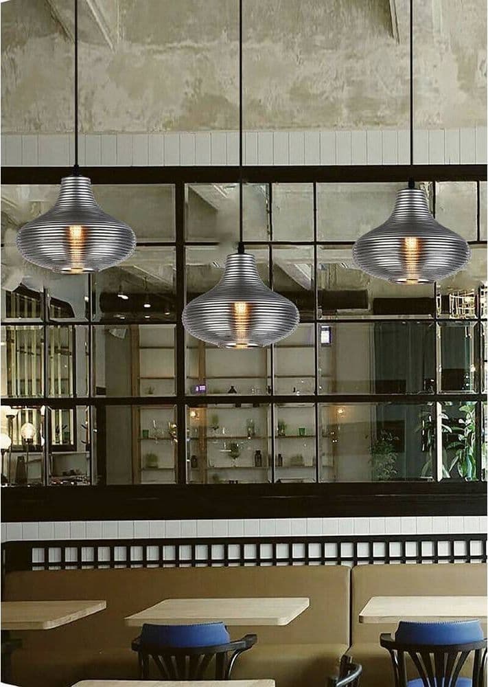 Lampadario Da Soffitto A Goccia In Vetro Lampada Sospensione Attacco E27 A36-02 Casa, arredamento e bricolage > Illuminazione da interno > Lampadari Trade Shop italia - Napoli, Commerciovirtuoso.it