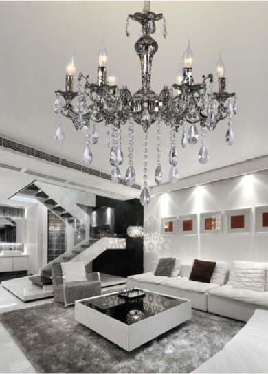 Lampadario-Da-Soffitto-Design-Classico-6-Bracci-Con-Pendenti-Attacco-E14-A03-6