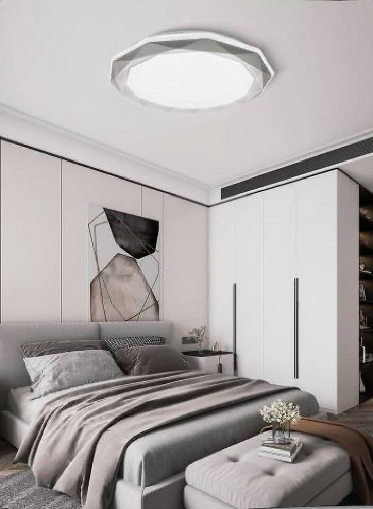 Lampadario Da Soffitto Plafoniera Led 46watt Dimmerabile 3 Toni Di Luce Pn-10-3c Casa, arredamento e bricolage > Illuminazione da interno > Plafoniere per interno Trade Shop italia - Napoli, Commerciovirtuoso.it