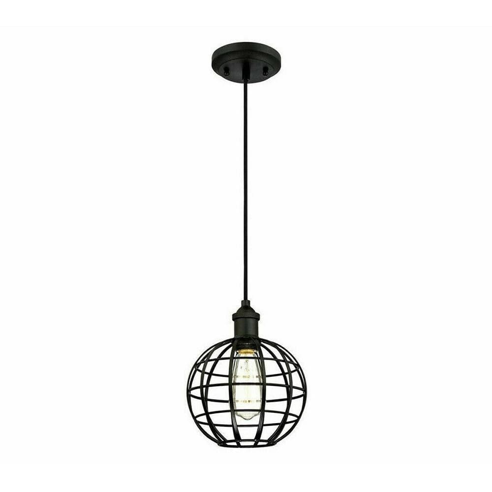 Lampadario Gabbia In Metallo Industriale Retro E27 Pendente Vintage Ty004 Casa, arredamento e bricolage > Illuminazione da interno > Lampadari Trade Shop italia - Napoli, Commerciovirtuoso.it
