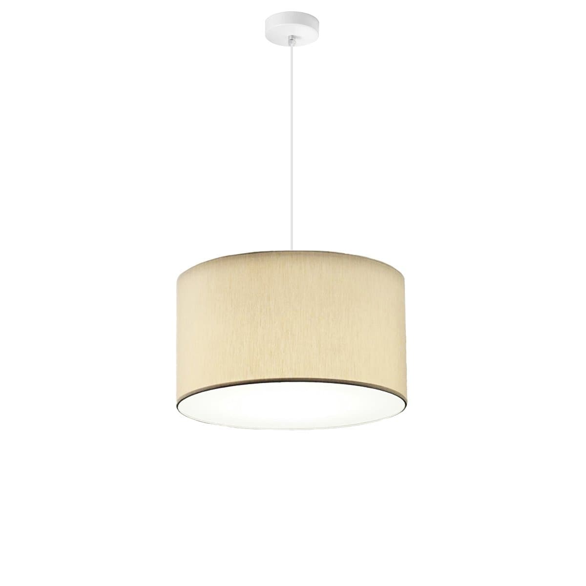 Lampadario-Illuminando-CILINDRO-SP-43-E27-LED-metallo-tessuto-sospensione-classica-moderna