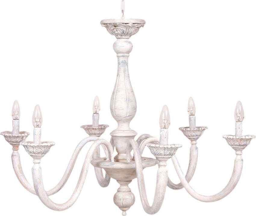 Lampadario-In-Legno-Classico-Cipria-6-Luci-Falconidi