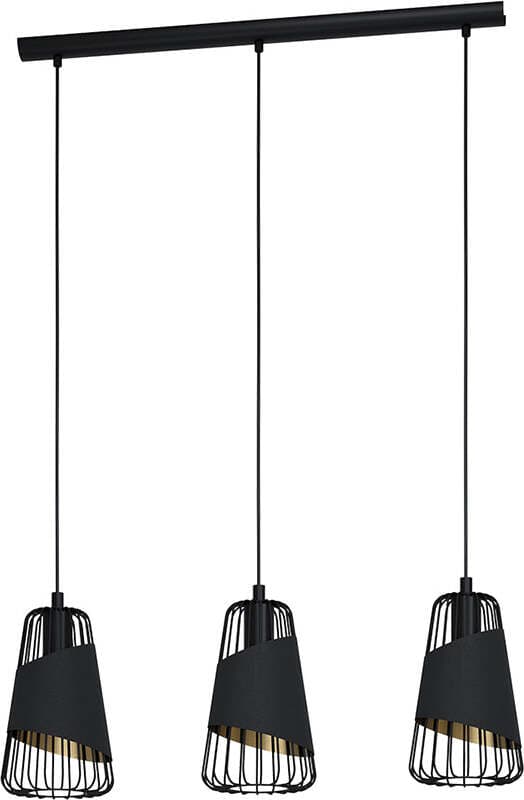 Lampadario-Industrial-Austell-3-Luci-Acciaio-Nero