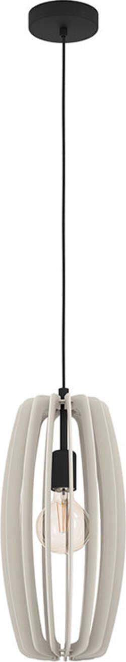 Lampadario-Industrial-Bajazzara-1-Luce-Acciaio-Nero-Diffusore-Grigio