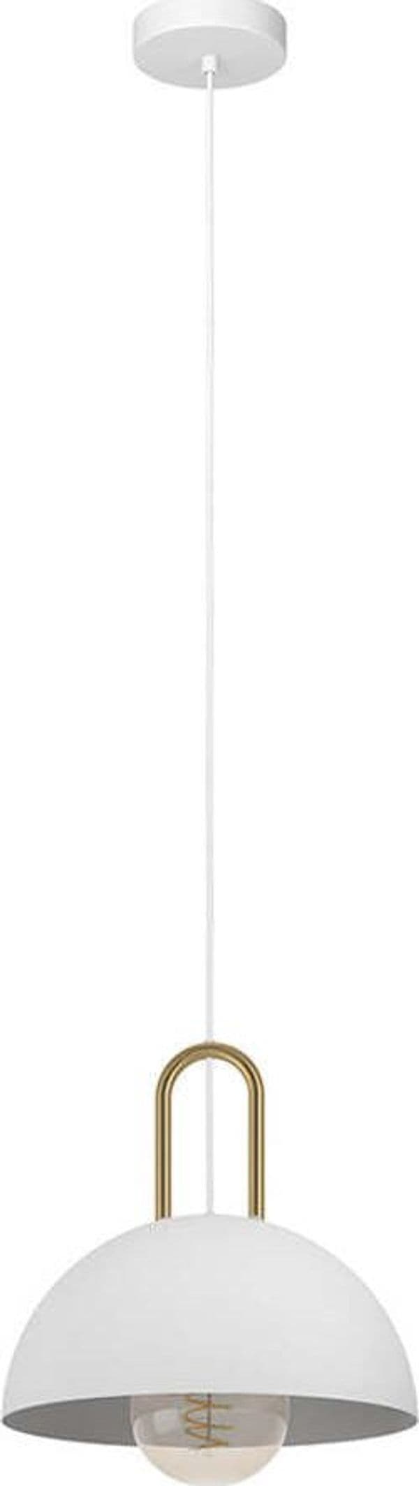 Lampadario-Industrial-Calmanera-1-Luce-Acciaio-Bianco-E-Ottone
