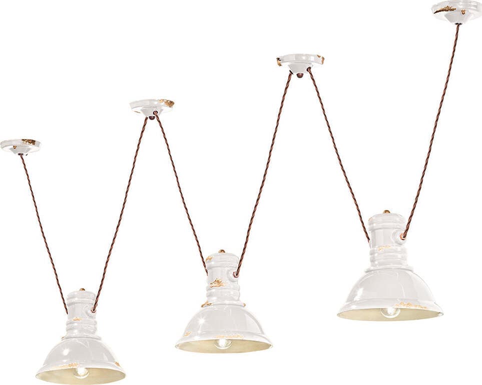 Lampadario-Industrial-Ferro-E-Ceramica-Vintage-Bianco-3-Luci-E27