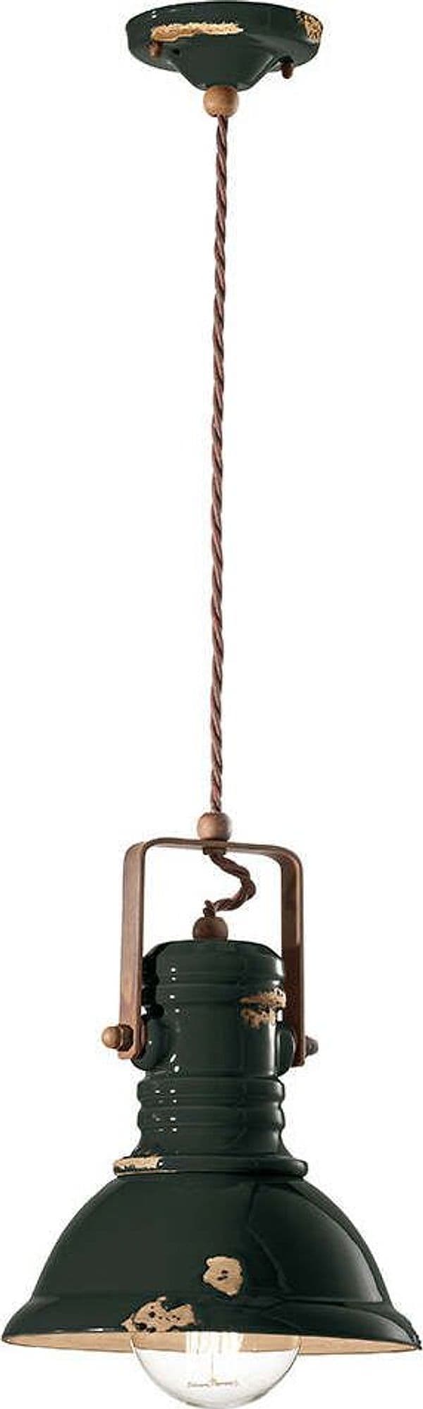 Lampadario-Industrial-Ferro-E-Ceramica-Vintage-Nero-1-Luce-E27-23Cm