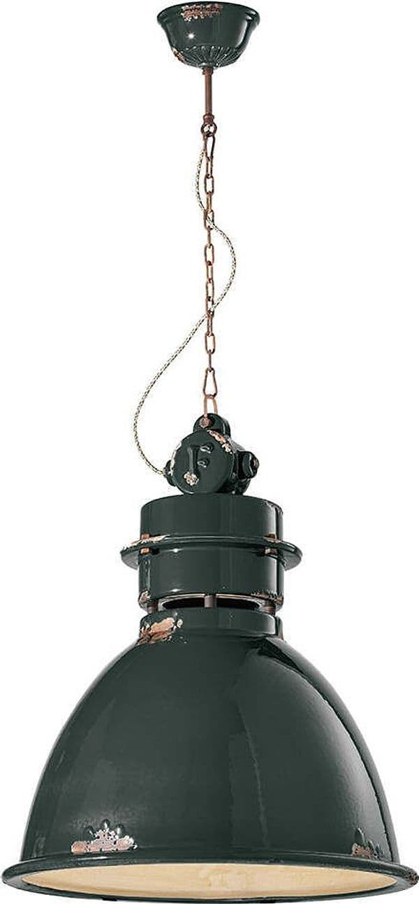 Lampadario-Industrial-Ferro-E-Ceramica-Vintage-Nero-1-Luce-E27-50Cm