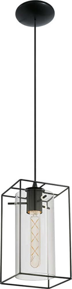 Lampadario-Industrial-Loncino-1-Luce-Acciaio-Nero