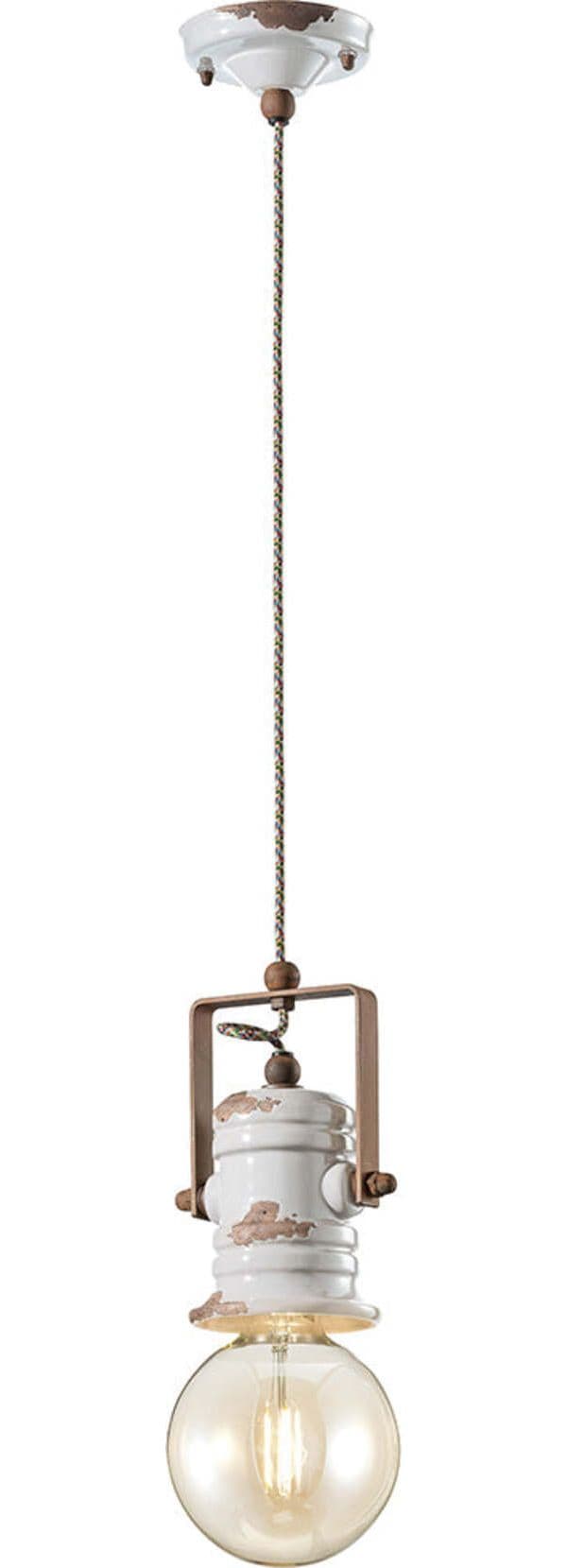 Lampadario-Industrial-Urban-Ferro-Ceramica-Vintage-Bianco-1-Luce-E27-19Cm