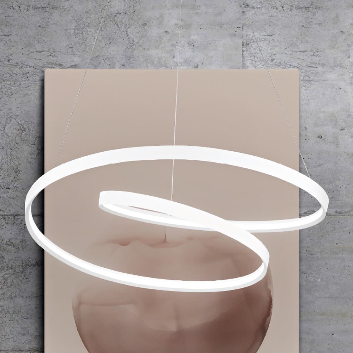 Lampadario-led-bianco-Perenz-RITMO-6618-B-LC-LED-sospensione-lampada-soffitto-moderno