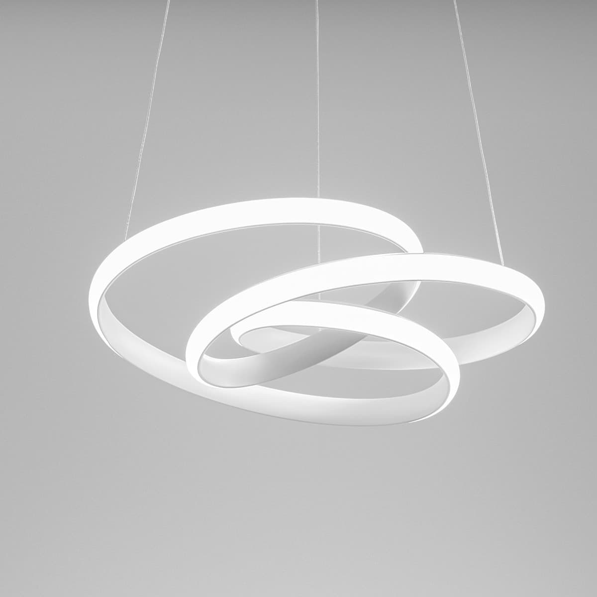 Lampadario-led-Gea-Luce-DIVA-SP-B-moderna-alluminio-sospensione
