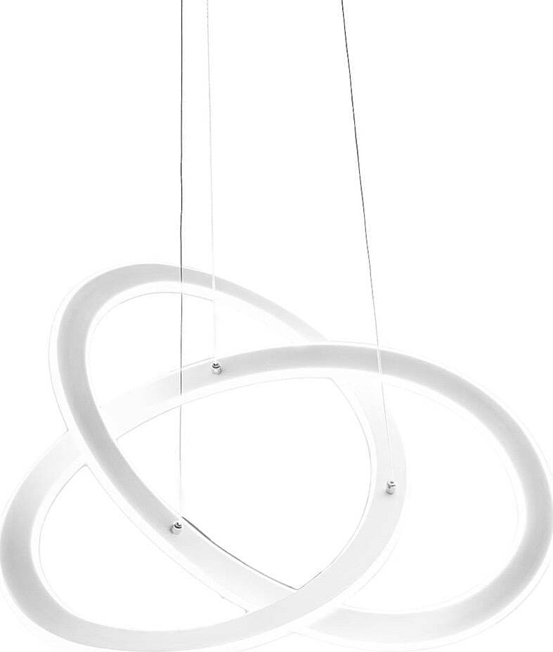 Lampadario-led-Gea-Luce-YARA-SP-N-40W-LED-alluminio-moderno-sospensione
