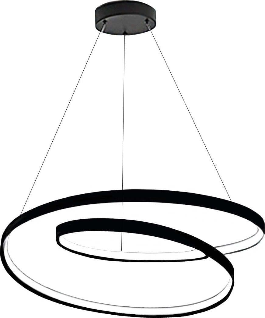 Lampadario-led-nero-Perenz-RITMO-6618-N-LC-LED-sospensione-lampada-soffitto-moderno